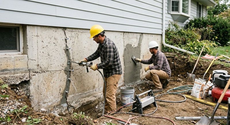 Basement Foundation Repair in New Braunfels, TX
