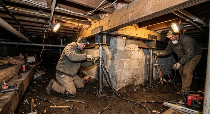 Basement Foundation Repair in San Marcos, TX