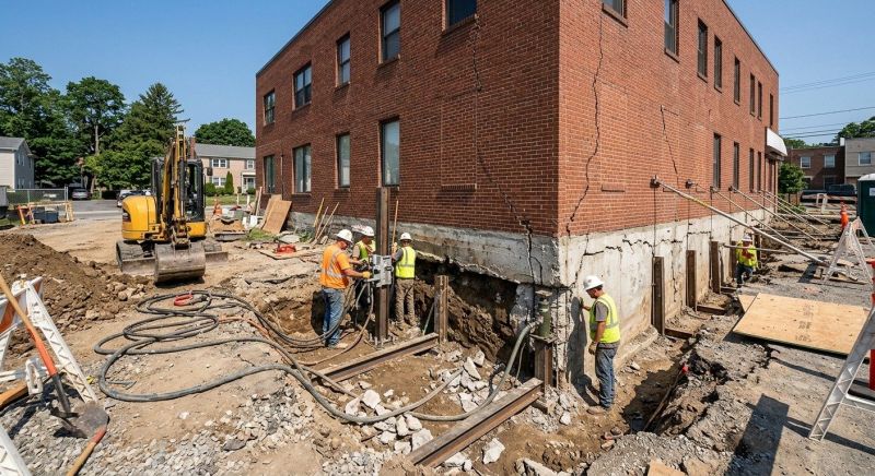 Building Foundation Repair in La Vernia, TX