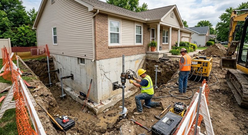 Building Foundation Repair in Luling, TX