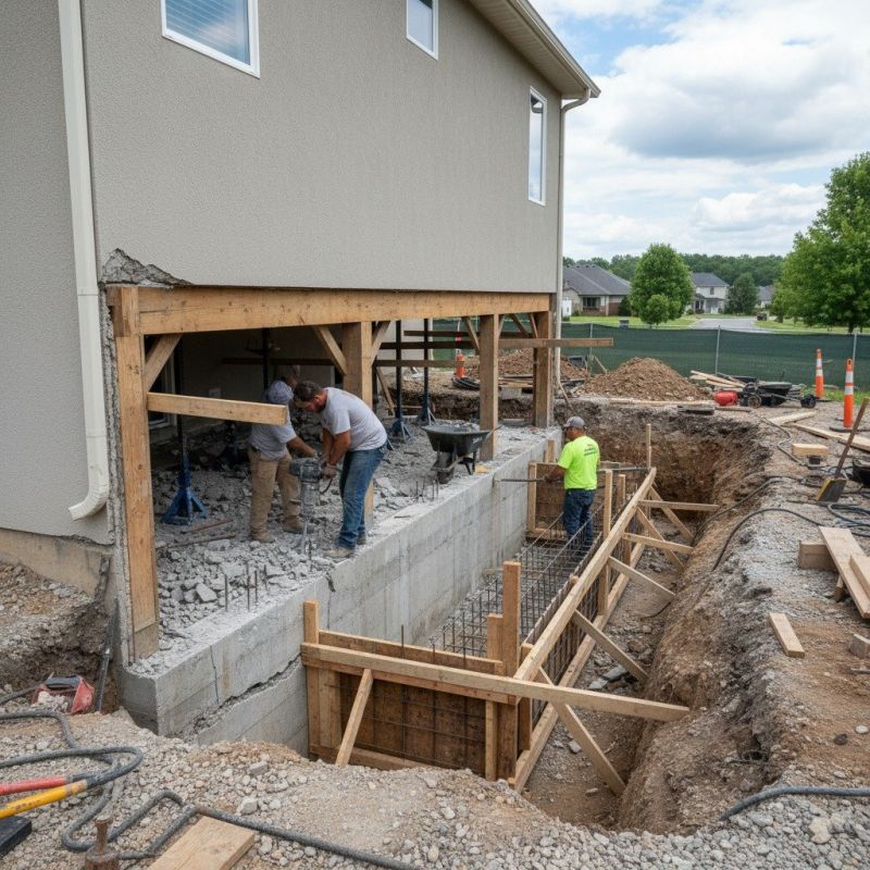 Building Foundation Repair in New Braunfels, TX