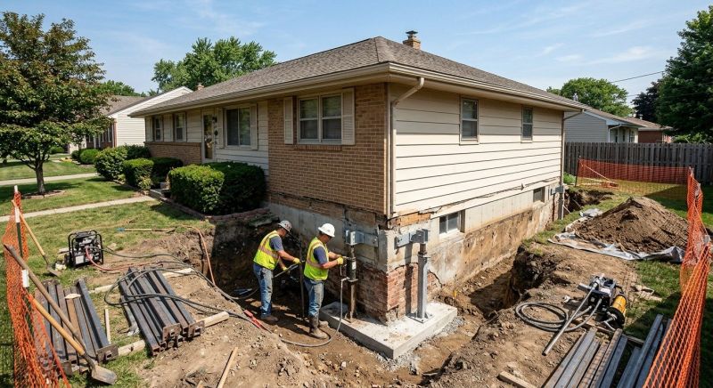 Building Foundation Repair in Schertz, TX