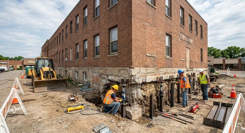 Commercial Foundation Repair in Seguin, TX