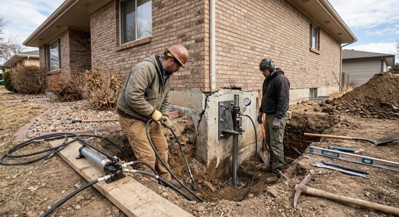 Concrete Foundation Repair in Adkins, TX