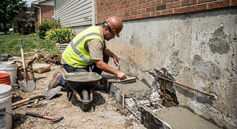 Concrete Foundation Repair in New Braunfels, TX