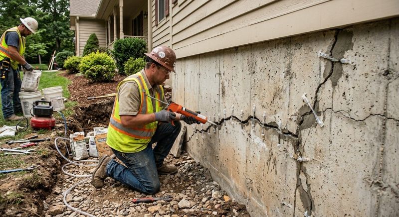 Cracked Foundation Repair in La Vernia, TX