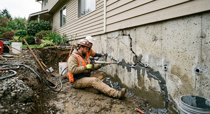 Cracked Foundation Repair in Schertz, TX