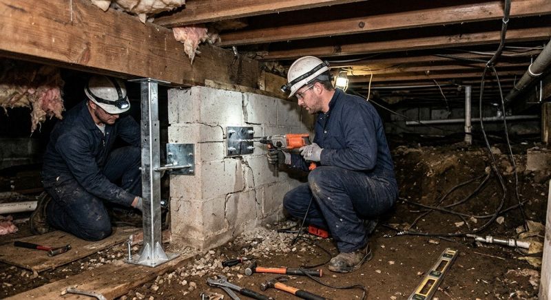 Crawlspace Foundation Repair in Cibolo, TX