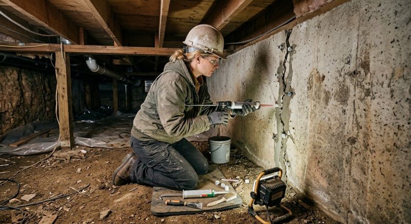 Crawlspace Foundation Repair in Seguin, TX