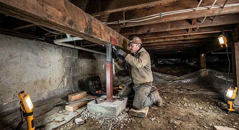 Crawlspace Foundation Repair in Seguin, TX