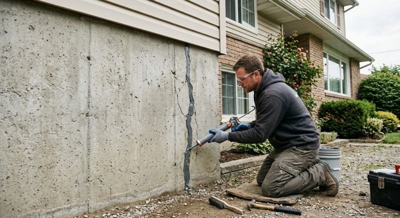 Foundation Crack Sealing in Seguin, TX
