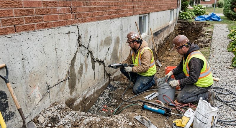 Foundation Cracks Repair in Seguin, TX