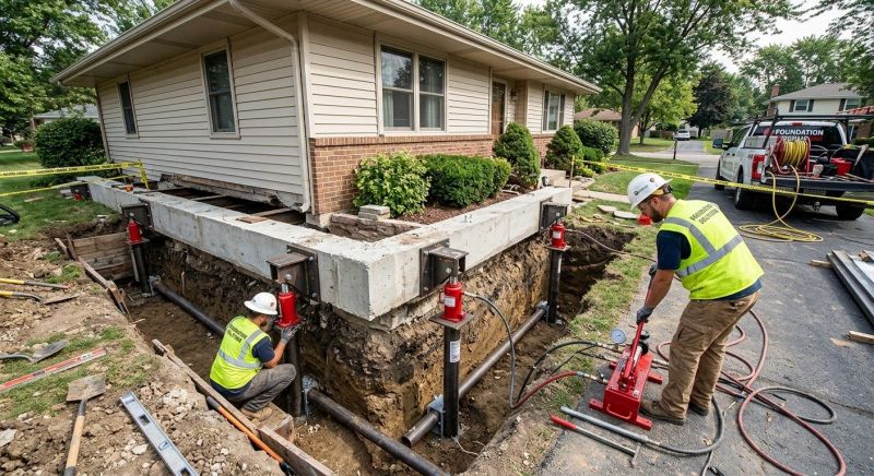 Foundation Jacking in Cibolo, TX