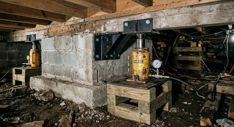 Foundation Jacking in Cibolo, TX