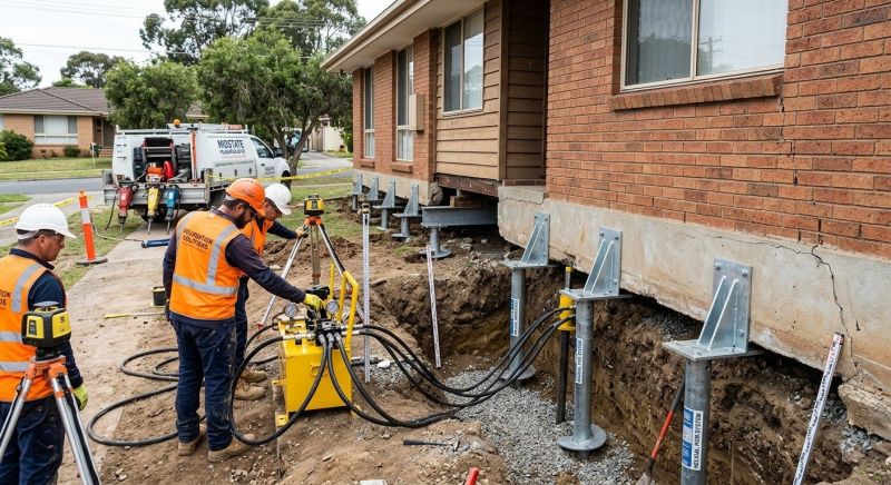 Foundation Jacking in Comal County, TX