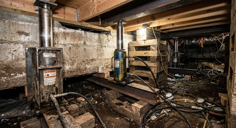 Foundation Jacking in Seguin, TX