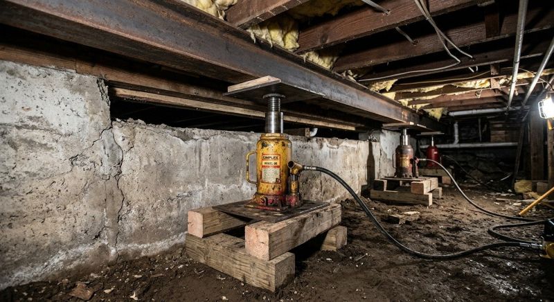 Foundation Jacking in New Braunfels, TX