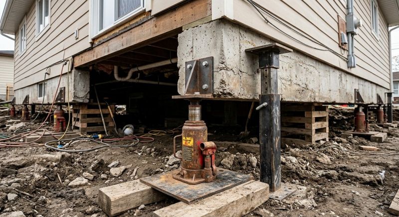 Foundation Jacking in New Braunfels, TX