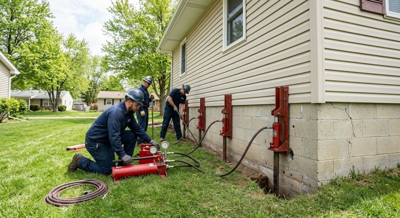Foundation Jacking in San Marcos, TX