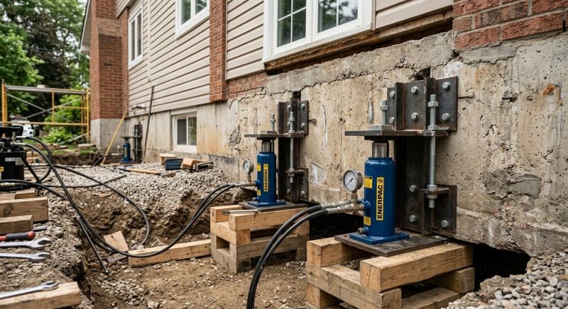 Foundation Jacking in Schertz, TX