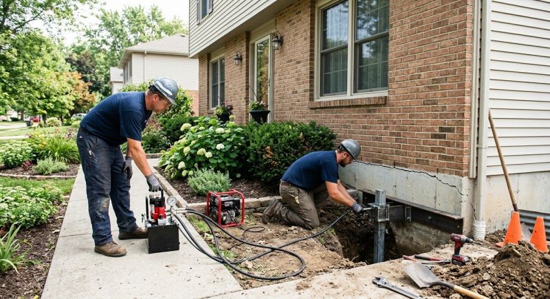 Foundation Jacking in Universal City, TX