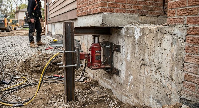 Foundation Jacking in Universal City, TX