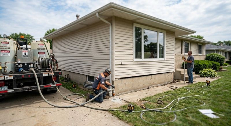 Foundation Lifting in Cibolo, TX