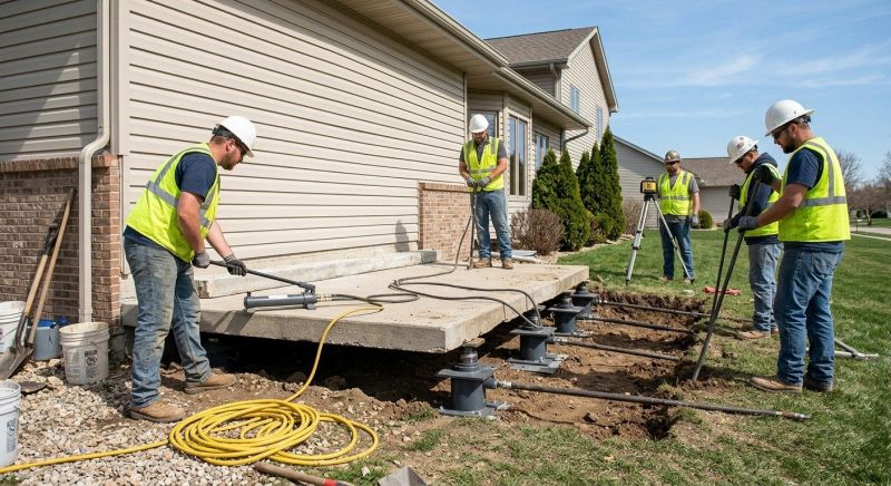 Foundation Lifting in Seguin, TX