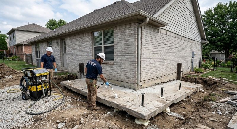 Foundation Lifting in New Braunfels, TX