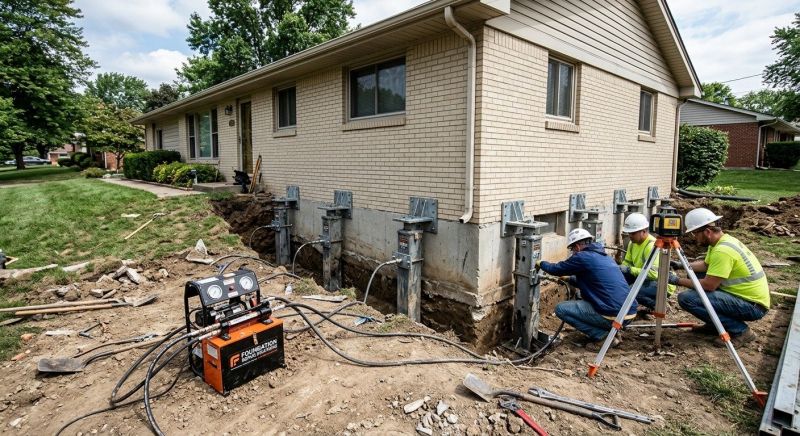 Foundation Pier Leveling in Seguin, TX