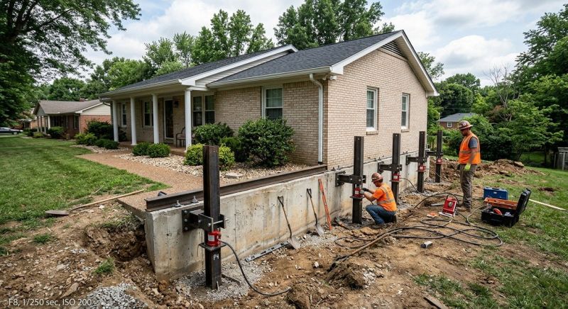 Foundation Pier Leveling in Seguin, TX