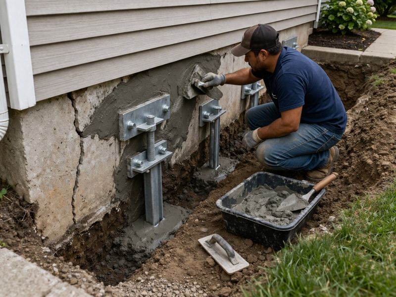 Foundation Pier Repair in Seguin, TX