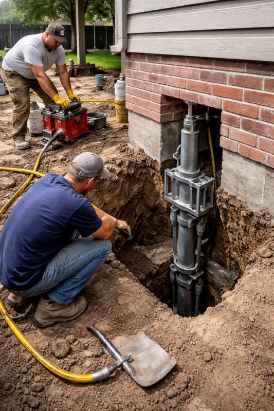 Foundation Pier Repair in Seguin, TX