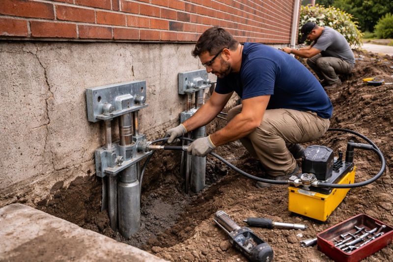 Foundation Pier Repair in Seguin, TX