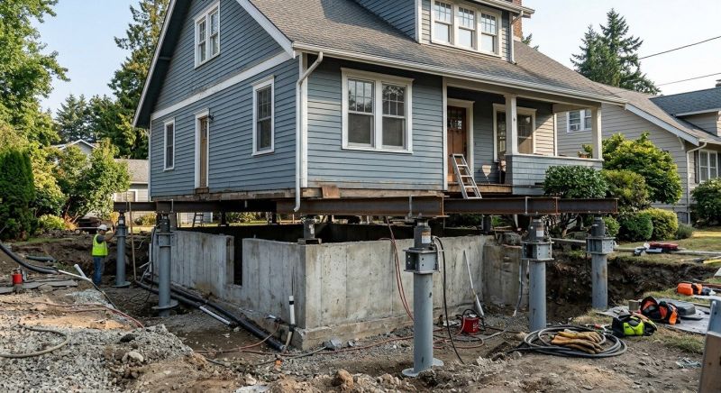 Foundation Raising in New Braunfels, TX