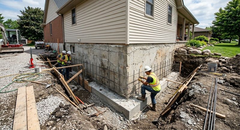 Foundation Strengthening in Seguin, TX