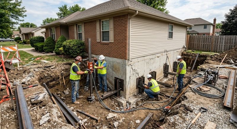 Foundation Structural Repair in Cibolo, TX