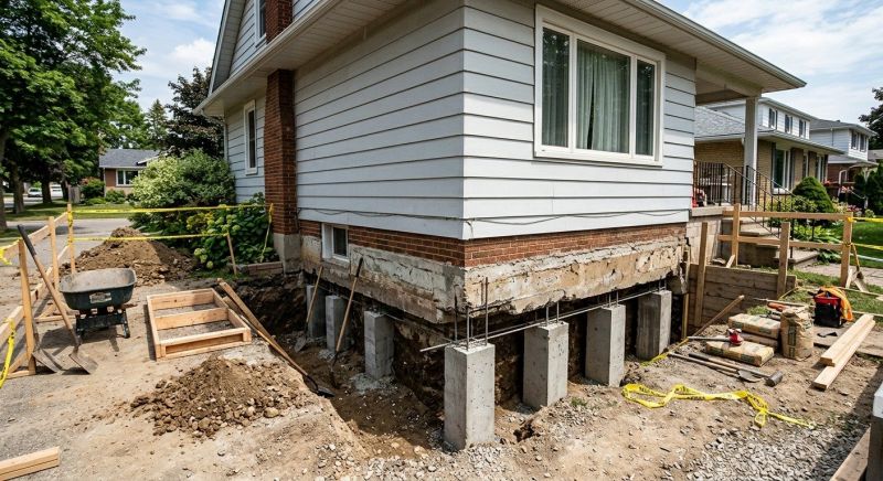 Foundation Underpinning in Seguin, TX
