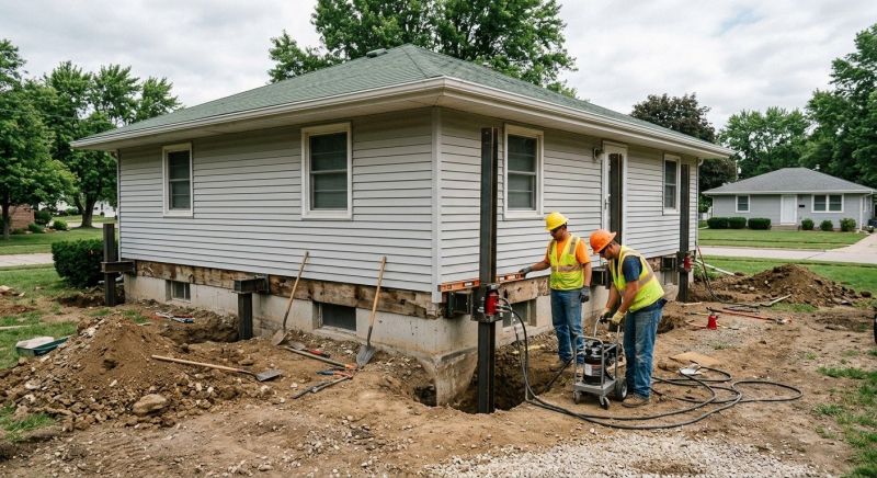 Home Foundation Leveling in Seguin, TX