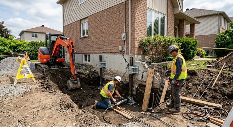 House Foundation Repair in San Marcos, TX