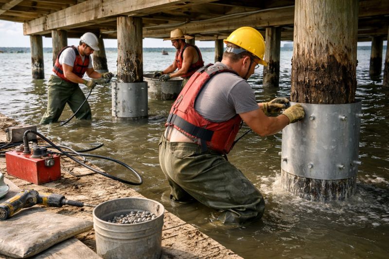 Piling Repair in San Marcos, TX