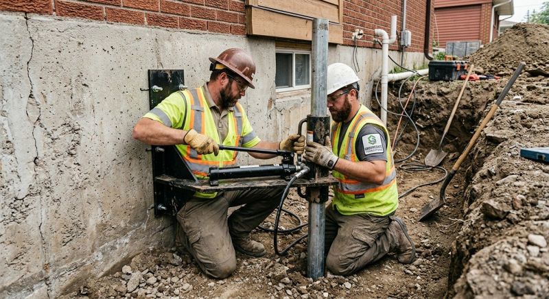 Settling Foundation Service in Comal County, TX