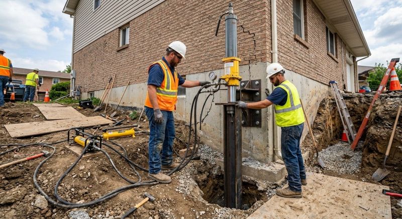 Settling Foundation Service in La Vernia, TX
