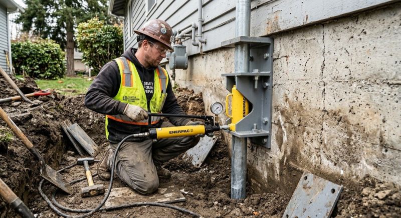 Settling Foundation Service in La Vernia, TX