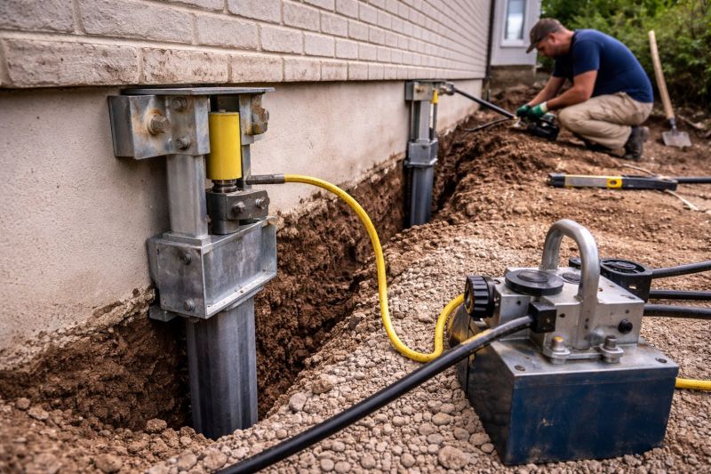 Sinking Foundation Repair in San Marcos, TX