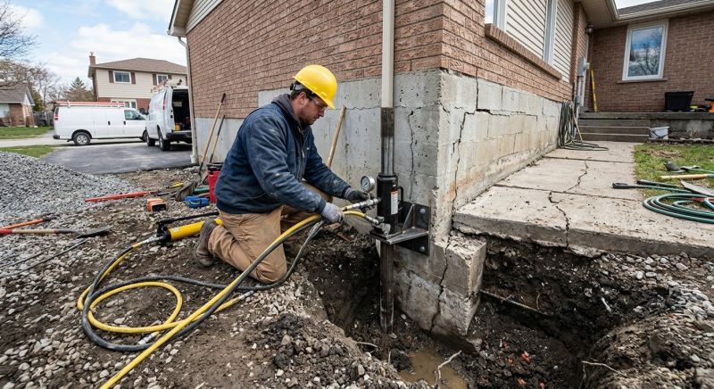 Sinking Foundation Repair in Universal City, TX