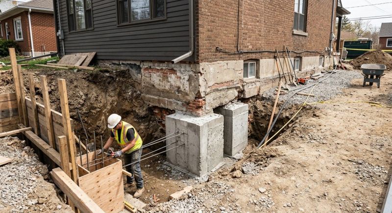 Structural Underpinning in Seguin, TX